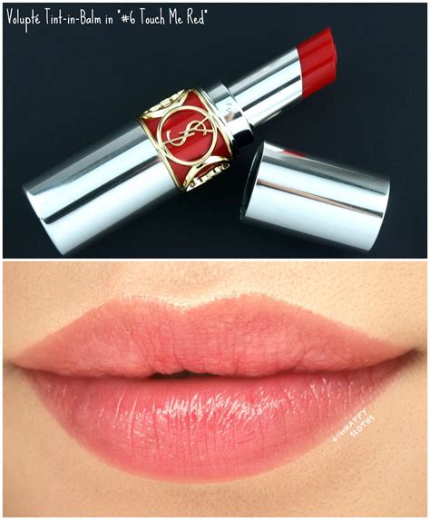 ysl volupte lip balm swatches|ysl volupte lip balm.